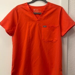 Figs Women's V-Neck Short Sleeve & Bottoms - Sold together